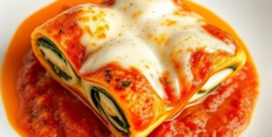 Cannellonis au ricotta et épinard