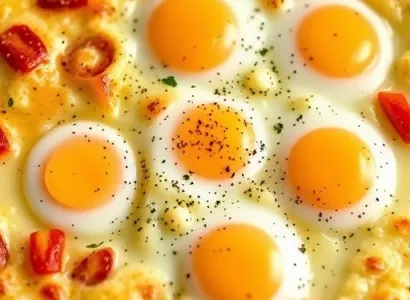 Casserole au fromage et aux piments