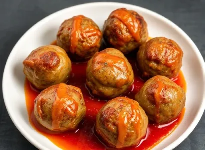 Boulettes de viande au goût umami