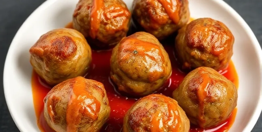 Boulettes de viande au goût umami