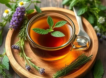Thé calmant aux herbes