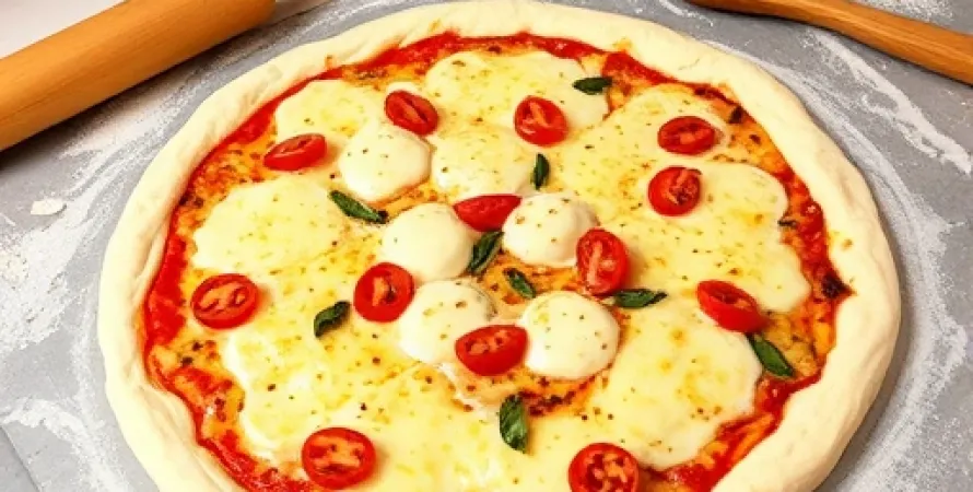 Pâte à pizza mince
