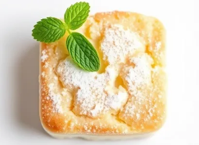 Biscuit au beurre et à la menthe