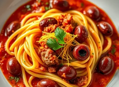 Pâtes espagnoles au pimenton