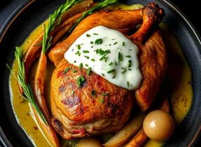 Poulet épicé au yogourt