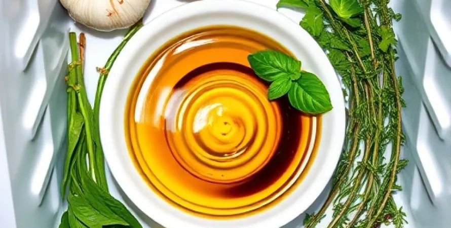 Dip à l'ail et vinaigre