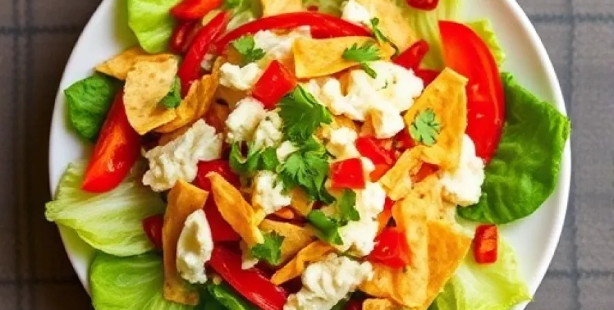 Salade mexicaine à la Caesar