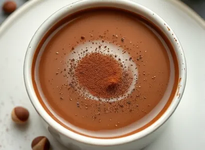 Crème au Chocolat Faible en Graisse