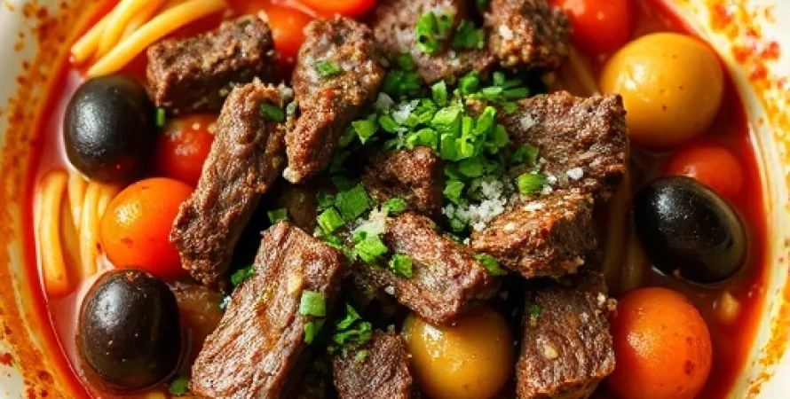 Casserole au boeuf et au maïs