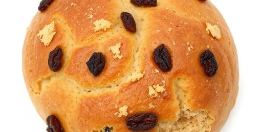 Pain au miel et raisins