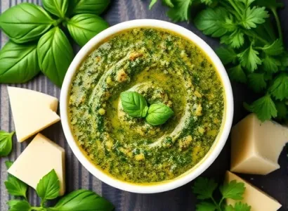 Pesto frais au basilic