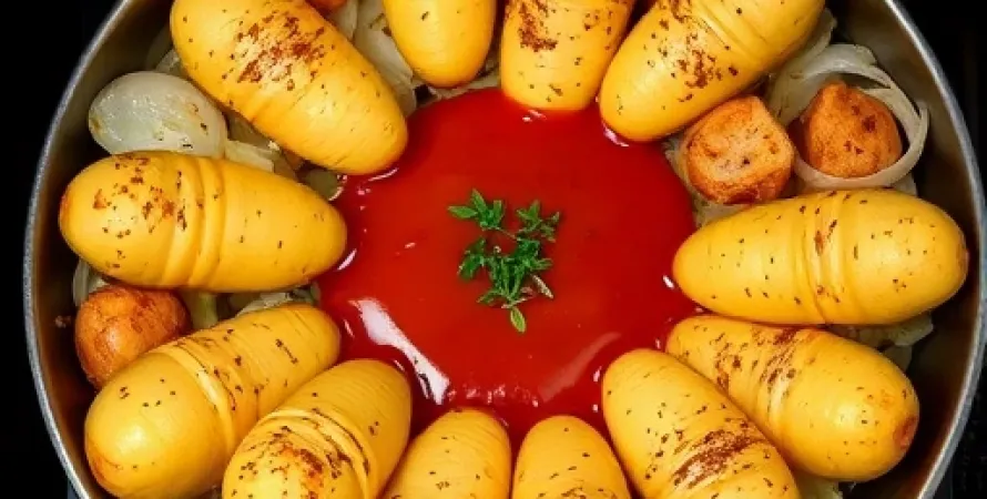Poivrons farcis aux pommes de terre