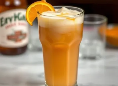 Boisson crèmeuse au butterscotch