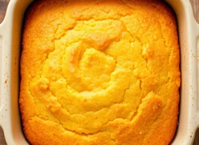 Pain de maïs sans sel