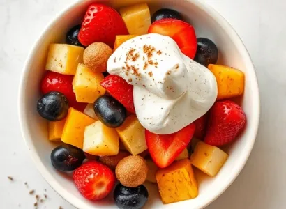 Salade de fruit au canelle