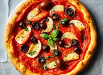 Pizza italienne aux saucisses