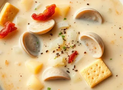 Soupe aux palourdes américaine