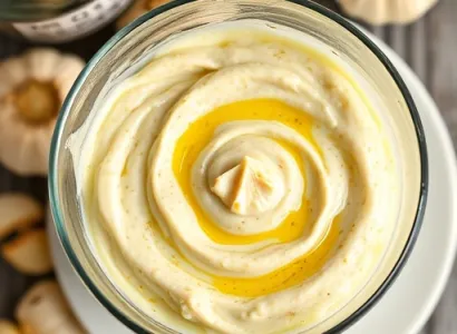 Purée d'ail rôti