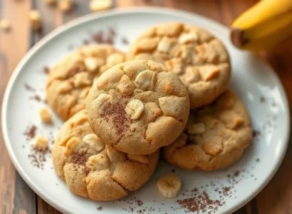 Cookies aux céréales et banane