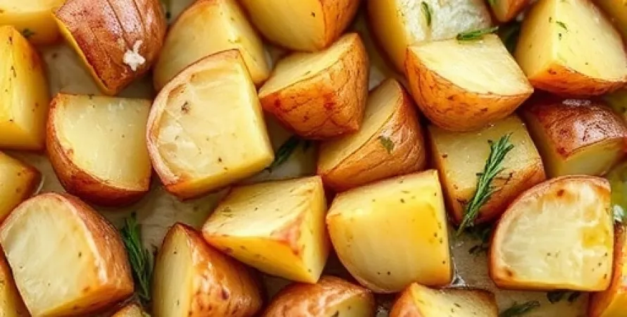 Pommes de terre au veau d'ail
