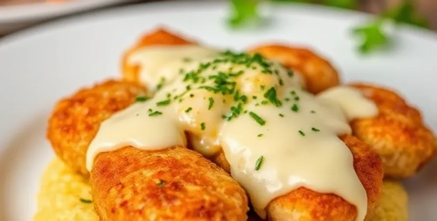 Nuggets de poulet au fromage