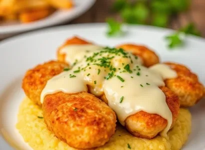Nuggets de poulet au fromage