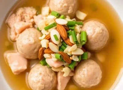 Boulettes de poulet légeres