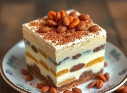 Tiramisu aux amandes
