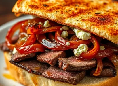 Sandwich au steak