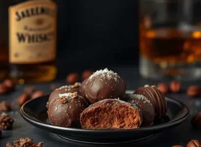 Truffes au Chocolat et Whiskey