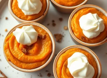 Purée de patates douces aux épices