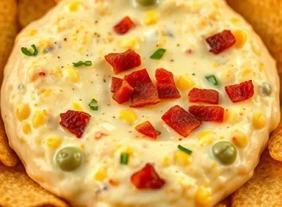 Dip au maïs et bacon