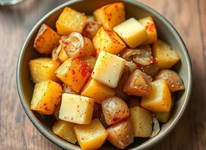 Pommes de terre au petit déjeuner