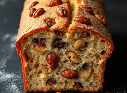 Pain aux fruits et noix