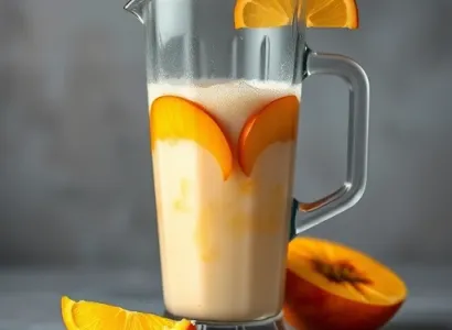 Boisson citronnée au petit-déjeuner