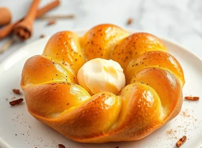 Brioche aux épices et au citrouille