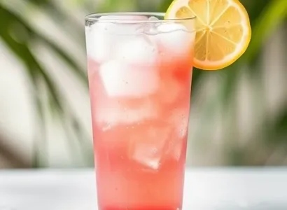 Boisson fraîche à la noix de coco