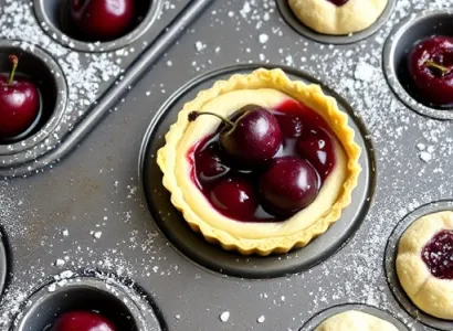 Tourtes aux cerises