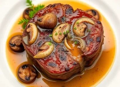 Steak facile à la sauce