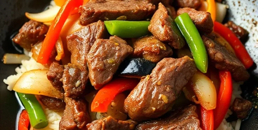 Steak de flanc sauté