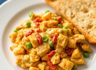 Tofou au petit déjeuner