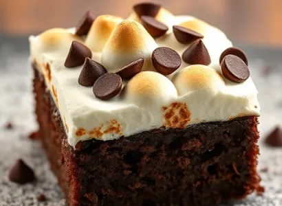 Gâteau de collation aux chocolats