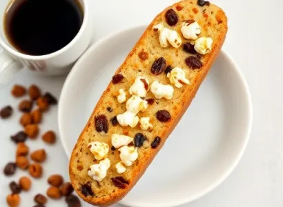 Biscotti au popcorn