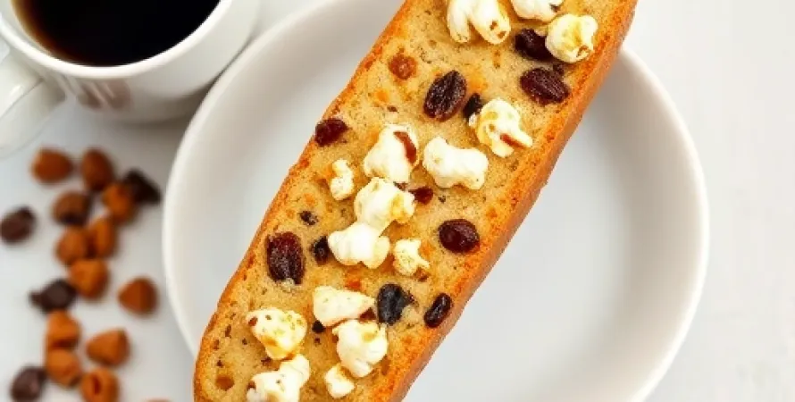 Biscotti au popcorn