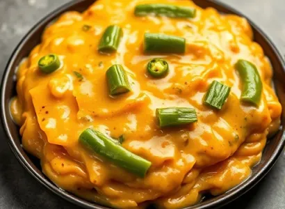 Sauce cheddar épicée