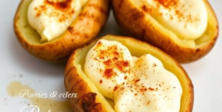 Pommes de terre à la crème et fromage