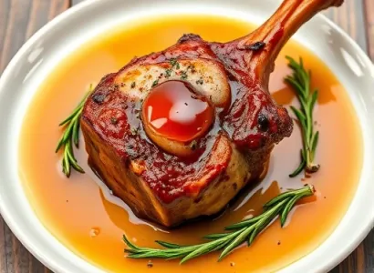 Gigot d'agneau glacé