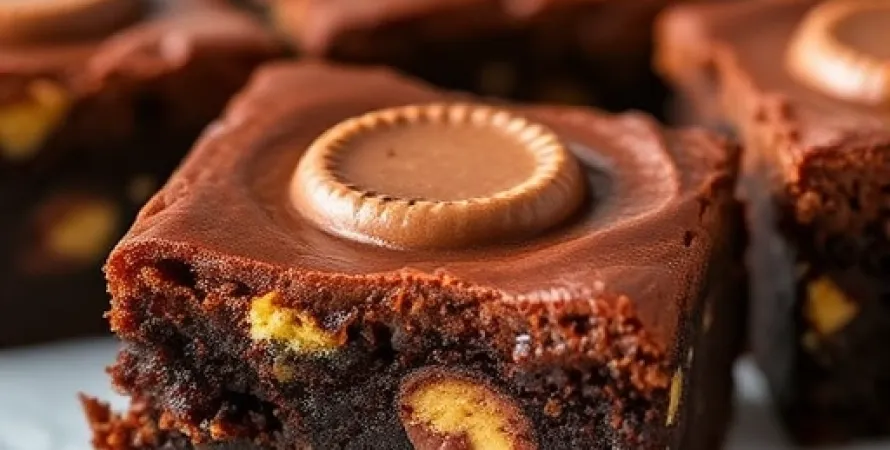 Brownies au Reese Cup