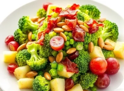 Salade de brocolis froid