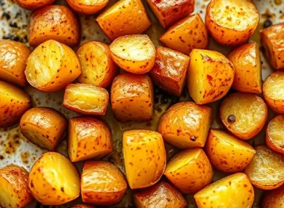 Pommes de terre rôties au micro-ondes
